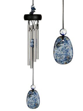 NEW Woodstock Precious Stones Chime - Lapis Genuine Stone Accent